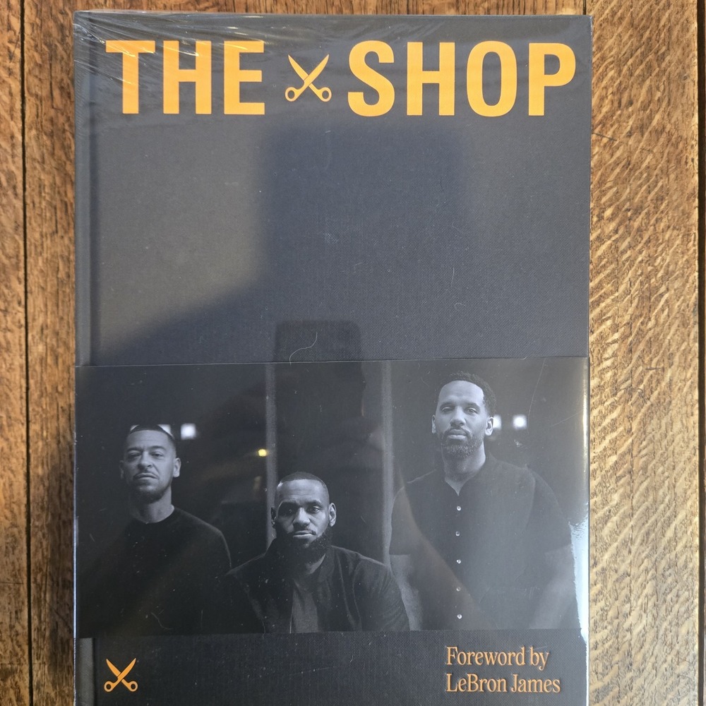 The Shop Book Lebron James Insights Edition Hardcover Sealed Obi Strip Brand New